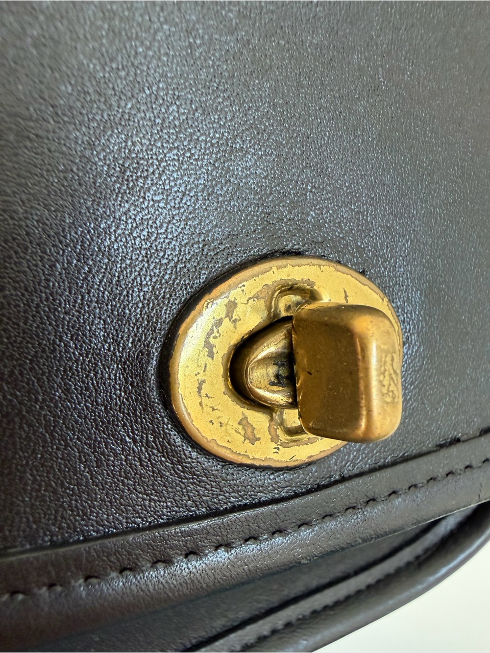 Vintage Coach Everett Mini Bag 9934 Black - Picture 5 of 10